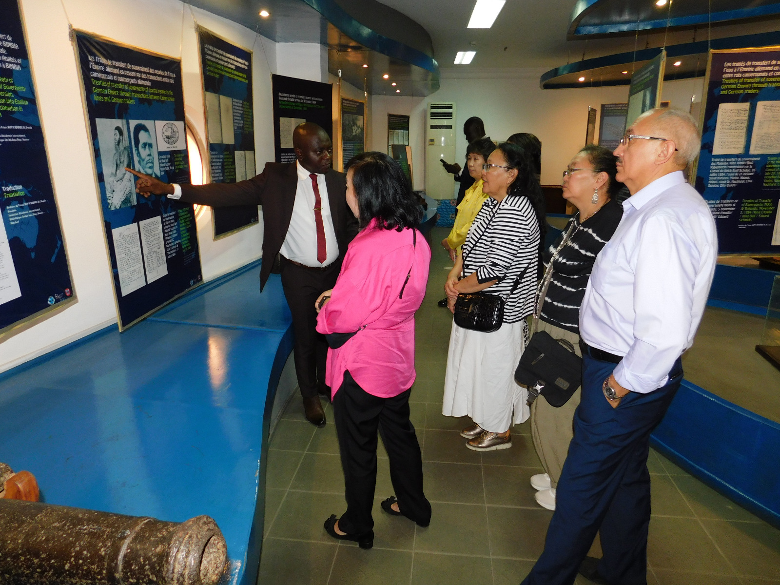 Cooperation:  Douala Maritime Museum receives NEFU students