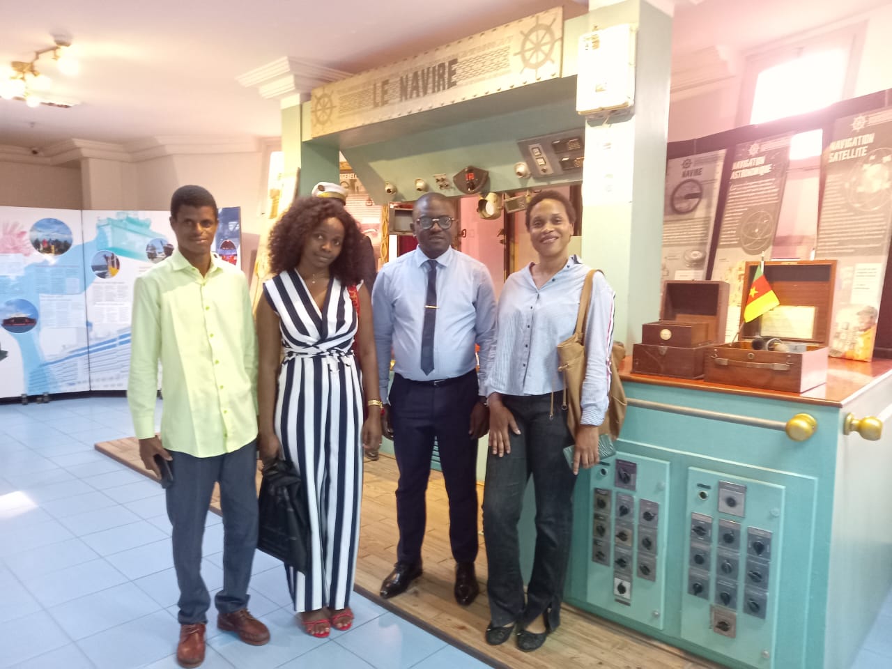 Collaboration: Prise de contact au Musée Maritime de Douala