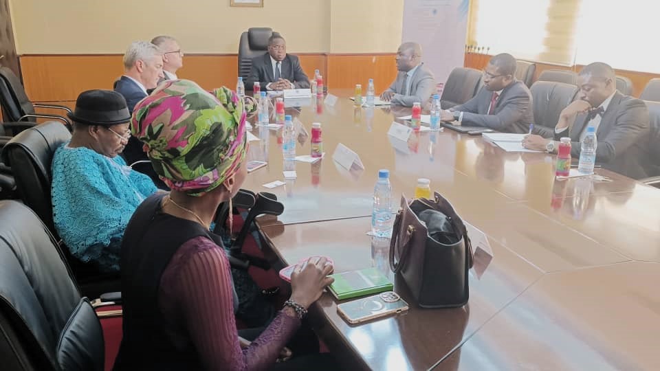 Le Directeur Général du CNCC accorde une audience au personnel de l'Ambassade des Etats-Unis