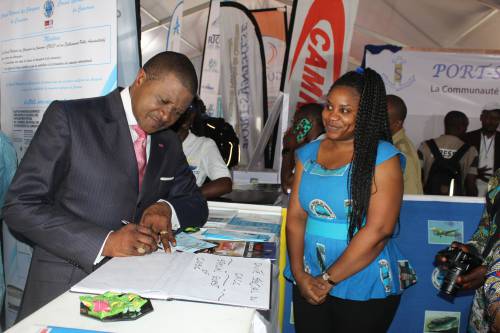 SAGO 2023: Visite des stands par le Ministre des Transports