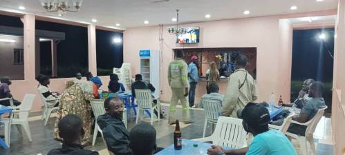 Football : Centre de vie CNCC de Ngoulentang dans l'ambiance
